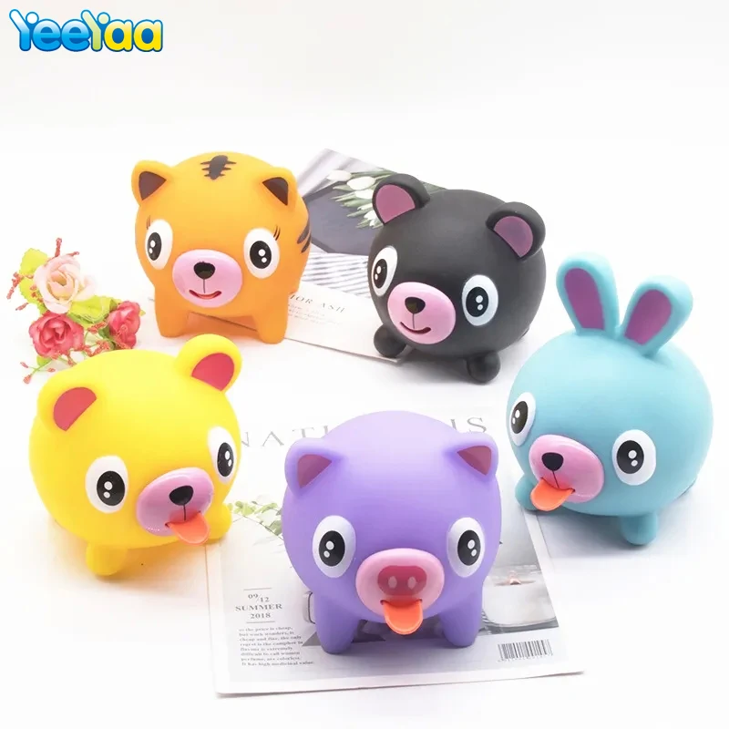 Cute Animal Tongue Voice Mochi Squishy Toys Squeeze Soft Sticky Stress Relief Funny Fidget Toys New For Adults Or Children Gift
Cute Animal Tongue Voice Mochi Squishy Toys Squeeze Soft Sticky Stress Relief Funny Fidget Toys New For Adults Or Children Gift