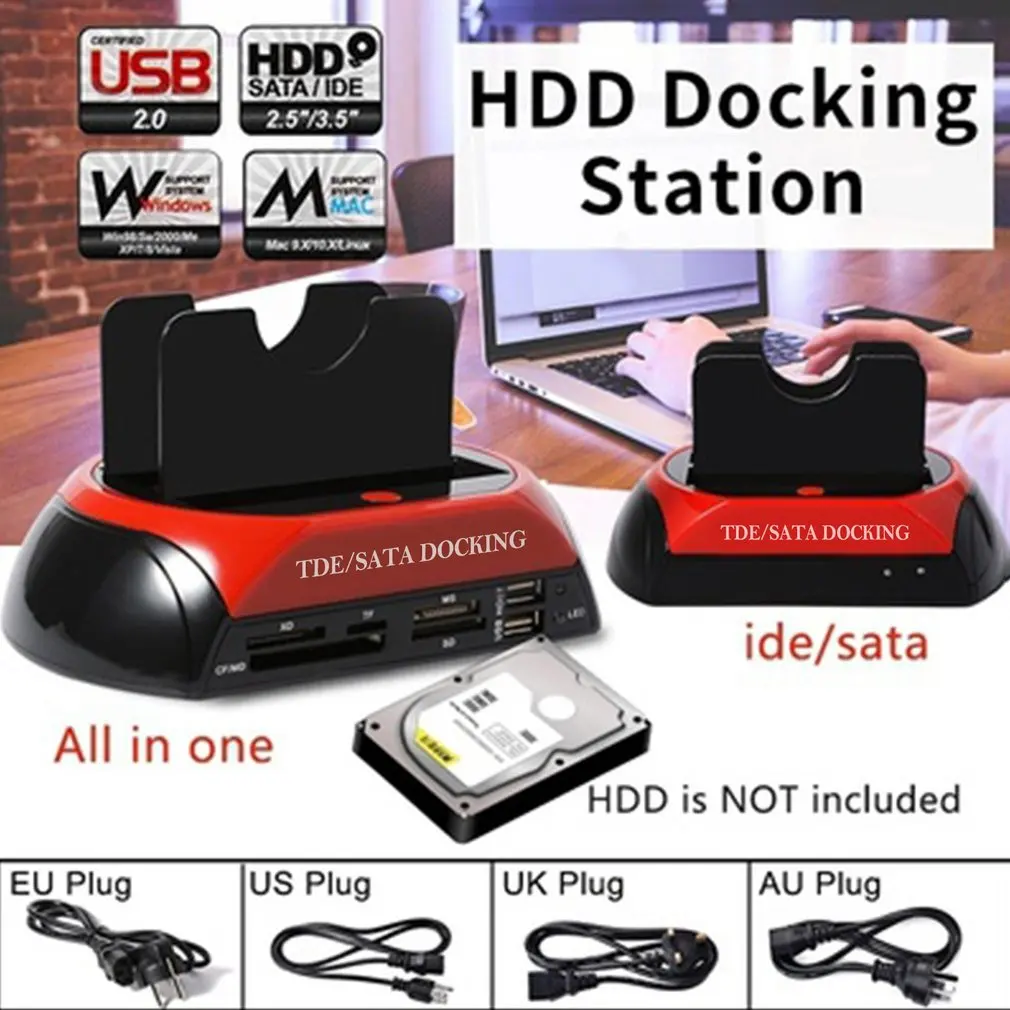 Док-станция все в 1 для HDD 2,5/3,5 дюйма, устройство для чтения карт памяти USB 2,0, IDE SATA, док-станция, высокая скорость, одно касание резервного копи...
Док-станция все в 1 для HDD 2,5/3,5 дюйма, устройство для чтения карт памяти USB 2,0, IDE SATA, док-станция, высокая скорость, одно касание резервного копи...