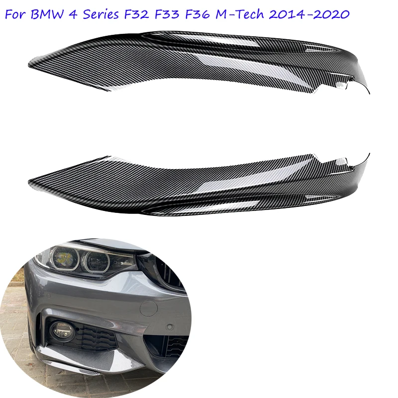 Car Front Bumper Lip Spoiler Splitters Cover Stickers For BMW F32 F33 F36 4 Series 2014 ~ 2020 M-Tech (M Sport Models Only)
Car Front Bumper Lip Spoiler Splitters Cover Stickers For BMW F32 F33 F36 4 Series 2014 ~ 2020 M-Tech (M Sport Models Only)