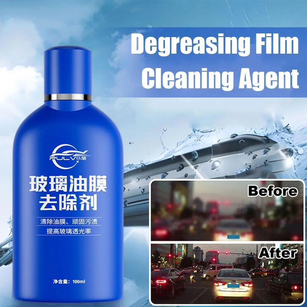 100ml Degreasing Film Cleaner Front Windshield Washer To Remove Oil Film Dirt Car Cleaning And Maintenance Supplies
100ml Degreasing Film Cleaner Front Windshield Washer To Remove Oil Film Dirt Car Cleaning And Maintenance Supplies