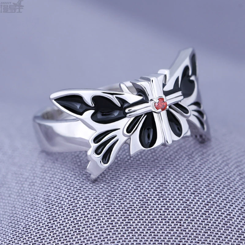 Аниме-кольцо таканаши Рикка S925 Серебряный реквизит для косплея
Аниме-кольцо таканаши Рикка S925 Серебряный реквизит для косплея