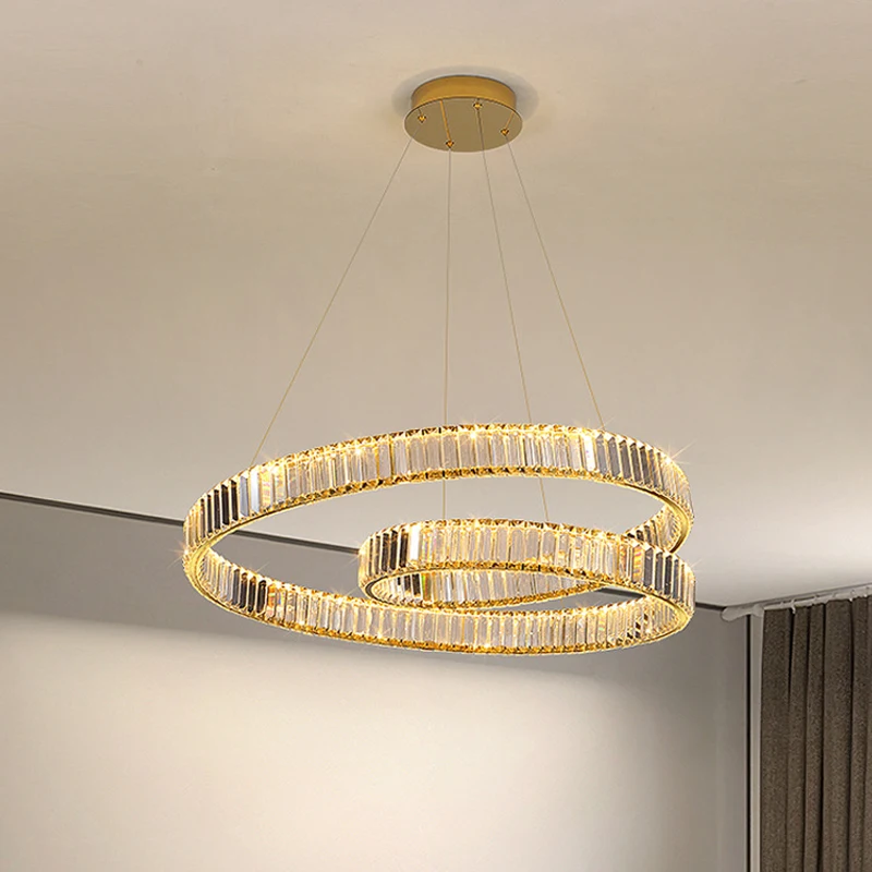 Modern Luxury Creativity Crystal LED Pendant Lights Living Dining Room Lighting Decor Chandelier Indoor Bedroom Lights Fixture
Modern Luxury Creativity Crystal LED Pendant Lights Living Dining Room Lighting Decor Chandelier Indoor Bedroom Lights Fixture