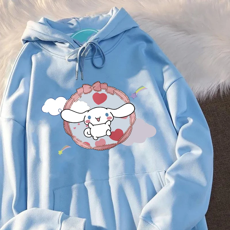 Kawaii Sanrioed Spring and Autumn Thin Girls Hooded Sweater Cinnamoroll Cute Cartoon New Loose All-Match Casual Jacket Tops
Kawaii Sanrioed Spring and Autumn Thin Girls Hooded Sweater Cinnamoroll Cute Cartoon New Loose All-Match Casual Jacket Tops