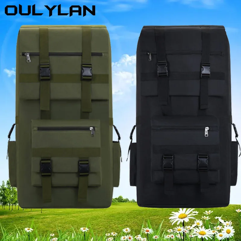 

120L Camouflage Tactical Knapsack Hiking Army Military Outdoor Tactical Rucksack Luggage Bag Sports Mountaineering Hiking Bags