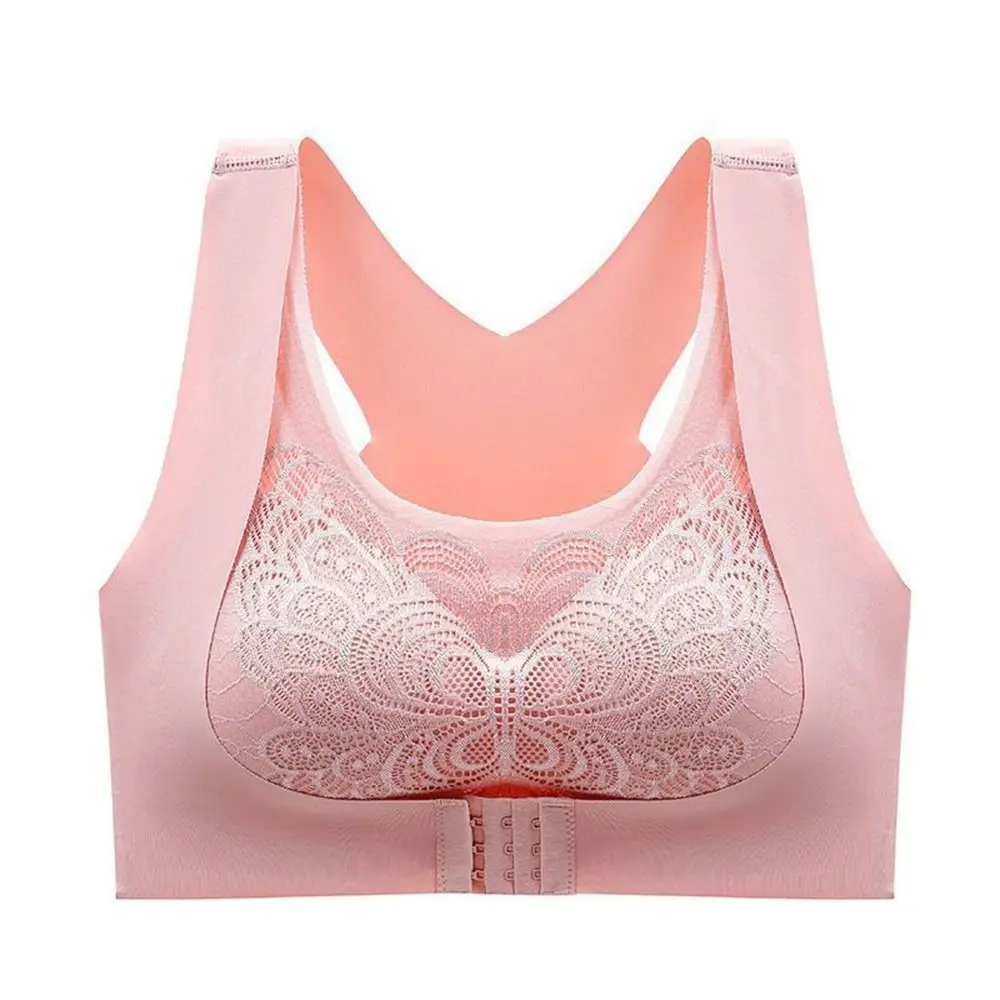 Back For Women Camisoles Crop Top Breast Pad Full Cup Butterfly Gathered Bra Seamless Push Up Bra Tank Top Front Closure Bra
Back For Women Camisoles Crop Top Breast Pad Full Cup Butterfly Gathered Bra Seamless Push Up Bra Tank Top Front Closure Bra