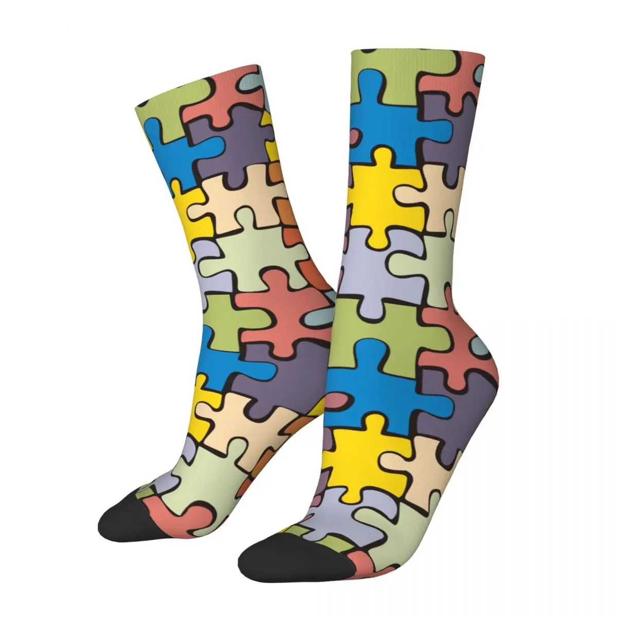Hip-hop Colorful Puzzle Game Puzzles Design Sports Socks Merch All Seasons Super Soft Crew Socks Breathable
Hip-hop Colorful Puzzle Game Puzzles Design Sports Socks Merch All Seasons Super Soft Crew Socks Breathable