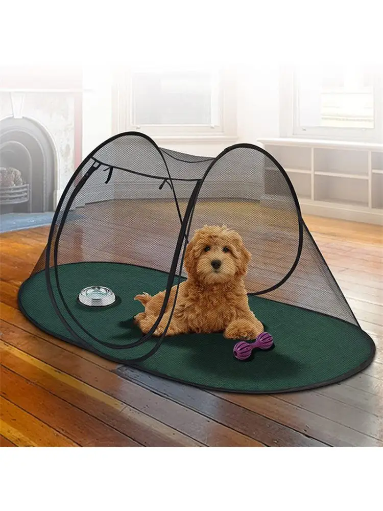 

Outdoor Foldable Pet Mosquito Net, Breathable Anti-bite Tent, Cat Kennel, Dog Kennel, Household