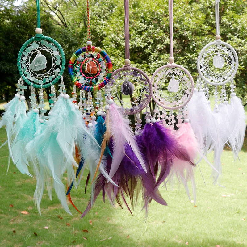 40cm Purple Dream Catchers Raw Stone Crystal Dream Catcher for Girls Kids Adult Bedroom Wall Decor Hanging Ornament Craft Gift
40cm Purple Dream Catchers Raw Stone Crystal Dream Catcher for Girls Kids Adult Bedroom Wall Decor Hanging Ornament Craft Gift