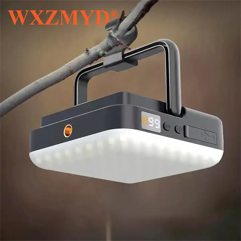 13500mAh Waterproof Portable LED Camping Light Lantern Hanging Lamp Outdoor Fishing Tent Lamp 4 Mode Magnet Emergency Flashlight
13500mAh Waterproof Portable LED Camping Light Lantern Hanging Lamp Outdoor Fishing Tent Lamp 4 Mode Magnet Emergency Flashlight