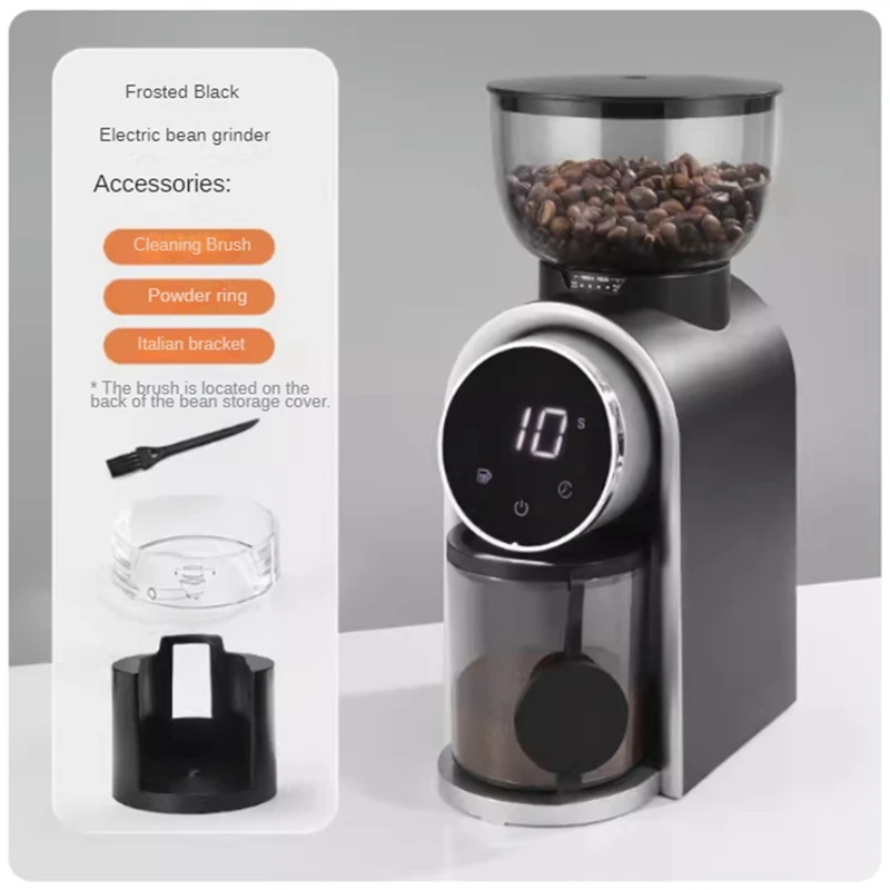 

Top Sale Electric Coffee Grinder Hand Brewed Italian Coffee Bean Grinder Machine Coffee Millers For Household Office EU Plug
