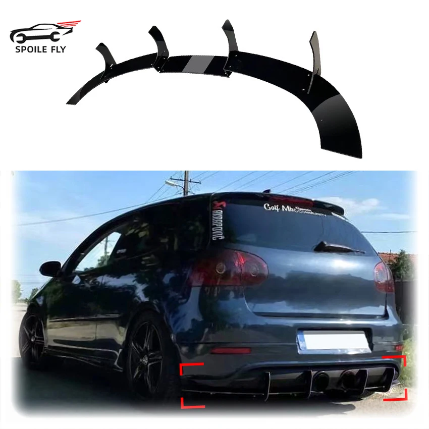 Высококачественный полипропиленовый задний бампер для Volkswagen VW Golf 5 MK5 R32 2006-2009, губа, глянцевый черный спойлер, комплект кузова
Высококачественный полипропиленовый задний бампер для Volkswagen VW Golf 5 MK5 R32 2006-2009, губа, глянцевый черный спойлер, комплект кузова