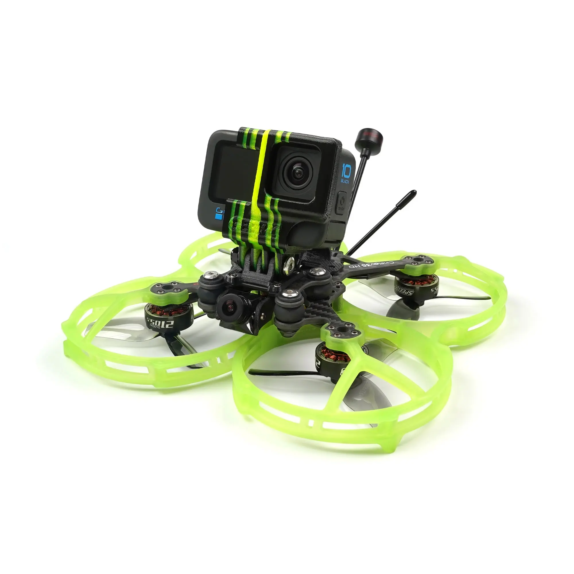 GEPRC CineLog35 Performance Analog GEP-F722-45A AIO 5.8G VTX 1.6W SPEEDX2 2105.5 2650KV 6S 3.5inch FPV Cinewhoop Ducted Drone
GEPRC CineLog35 Performance Analog GEP-F722-45A AIO 5.8G VTX 1.6W SPEEDX2 2105.5 2650KV 6S 3.5inch FPV Cinewhoop Ducted Drone