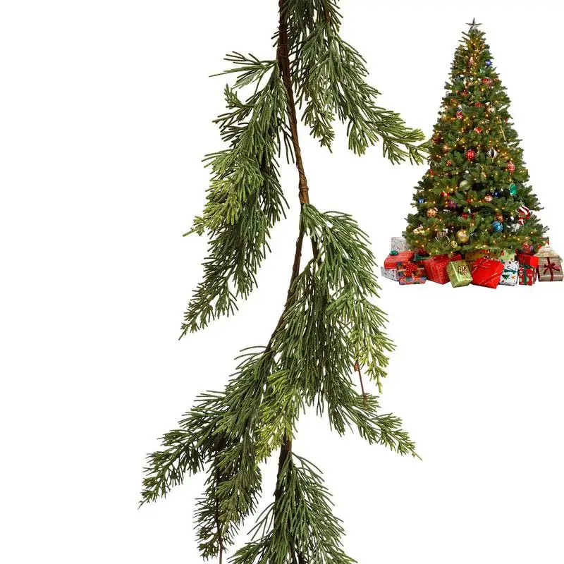 Christmas Garland Artificial Pine Vine Wreath Festive Party Wreath For Christmas Home Decoration New Year Gifts For Mantel
Christmas Garland Artificial Pine Vine Wreath Festive Party Wreath For Christmas Home Decoration New Year Gifts For Mantel