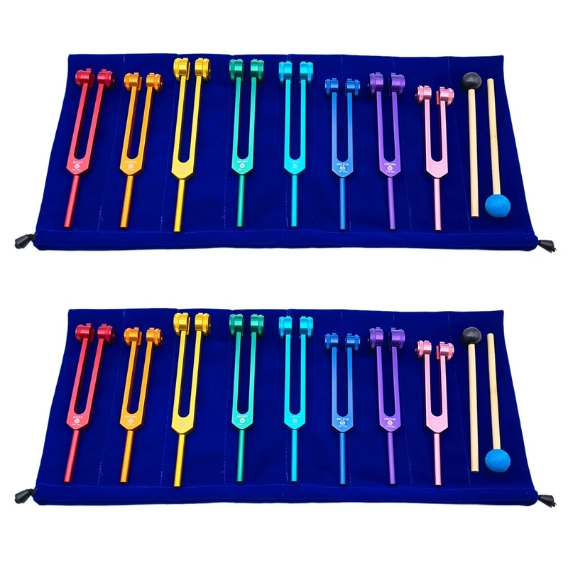2Set Chakra Tuning Forks Set For Healing,Sound Therapy,Keep Body,Mind And Spirit In Perfect Harmony
2Set Chakra Tuning Forks Set For Healing,Sound Therapy,Keep Body,Mind And Spirit In Perfect Harmony