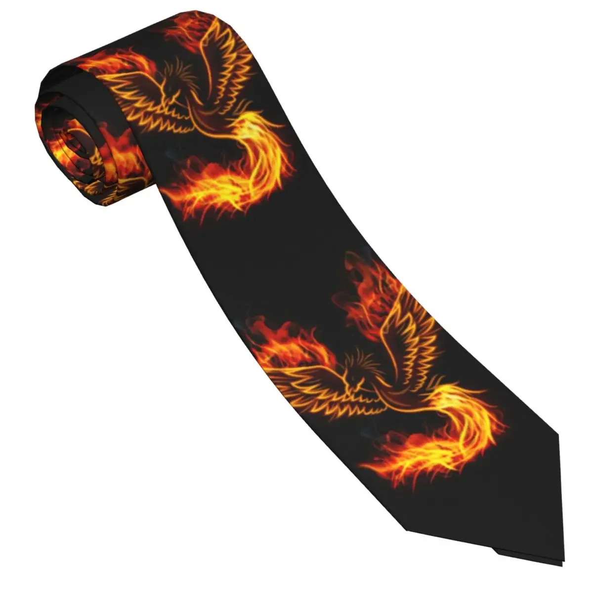 Classic Tie for Men Silk Mens Neckties for Wedding Party Business Adult Neck Tie Casual Fire Burning Phoenix Bird Tie
Classic Tie for Men Silk Mens Neckties for Wedding Party Business Adult Neck Tie Casual Fire Burning Phoenix Bird Tie