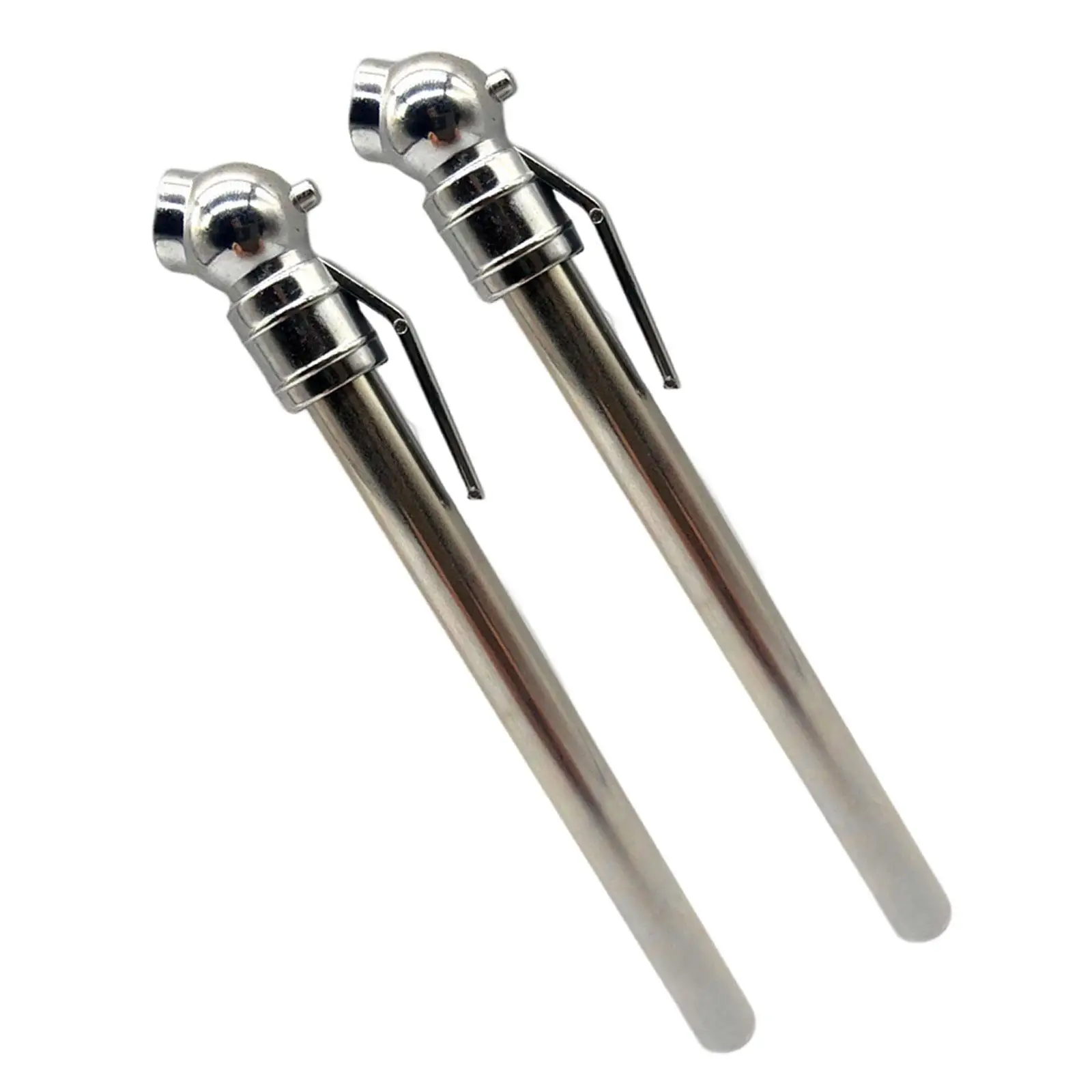 

2Pcs Pencil Tire Pressure Gauge Air Measurement Tools Heavy Duty Chrome Metal Air Pressure Gauge for Trucks Motorcycles Rvs