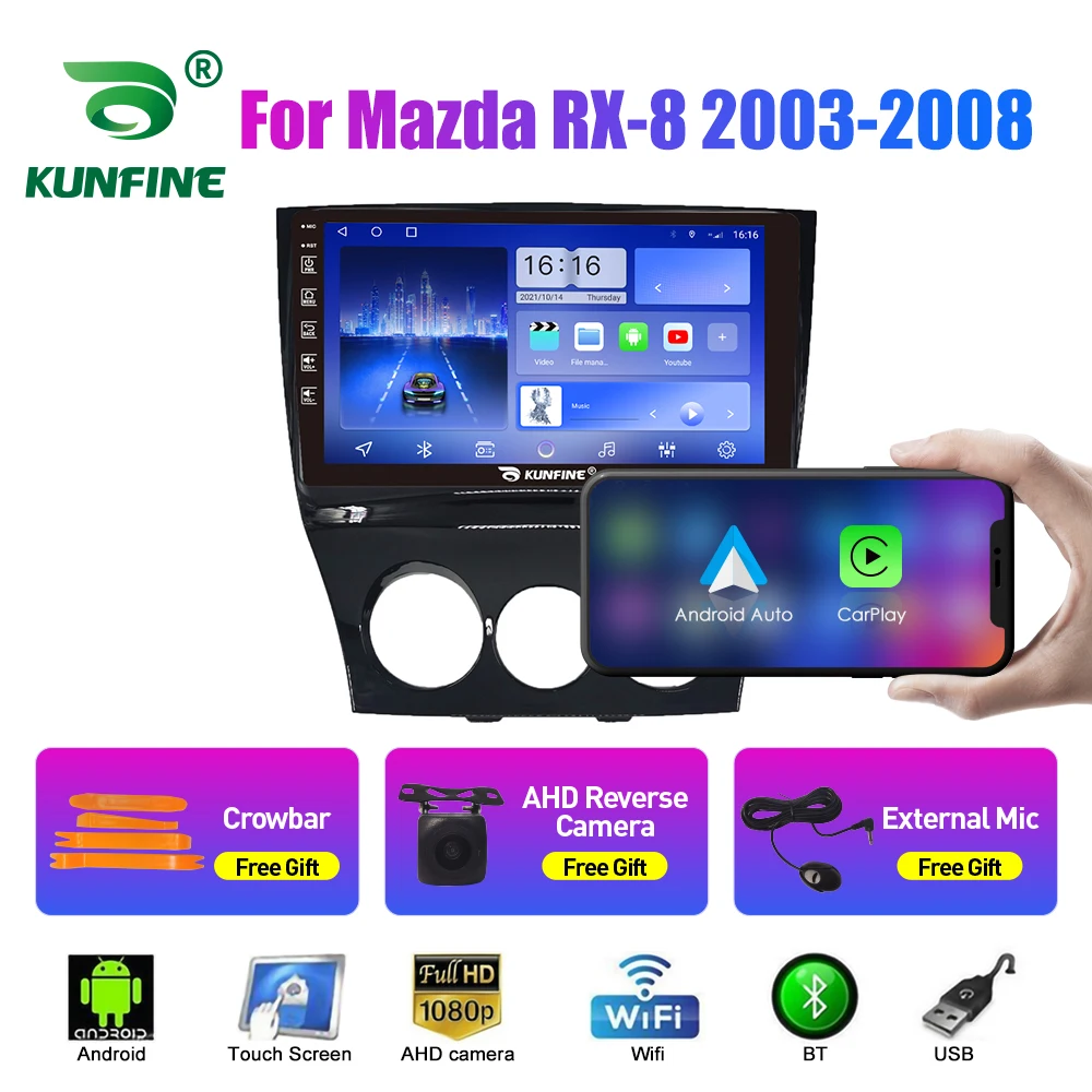 

Car Radio For Mazda RX-8 2003-2008 2Din Android Octa Core Car Stereo DVD GPS Navigation Player Multimedia Android Auto Carplay