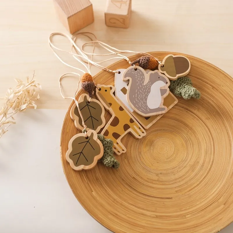 Wooden Baby Gym Pendant Toys - Sensory Mobile Set 10 Sf0636e4141624187a0468b5079b0dc9bi