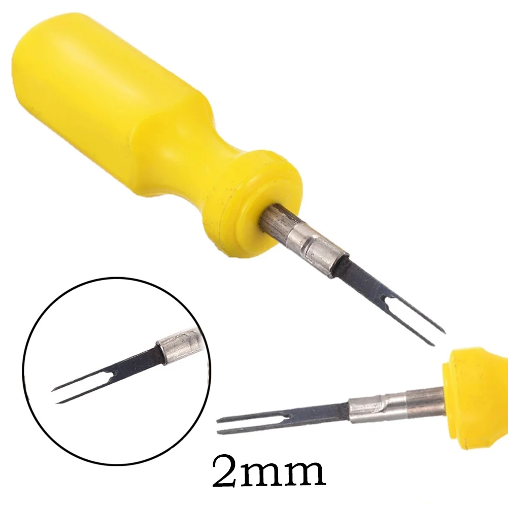 2mm Car Plug Terminal Removal Tool Key Pin Extractor Puller 2mm 2mm Electrical Wire Connector With Handle Automotive Repair
2mm Car Plug Terminal Removal Tool Key Pin Extractor Puller 2mm 2mm Electrical Wire Connector With Handle Automotive Repair