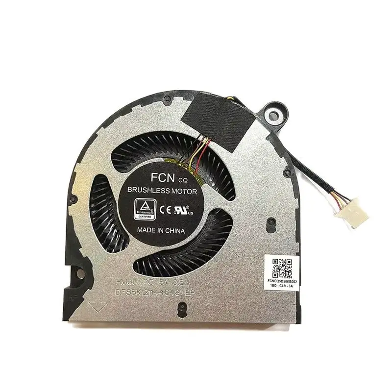 New Laptop cpu cooling fan For Acer Spin 5 SP513-54N SP513-55N SP513 54 55 DFS5K12114464K
New Laptop cpu cooling fan For Acer Spin 5 SP513-54N SP513-55N SP513 54 55 DFS5K12114464K