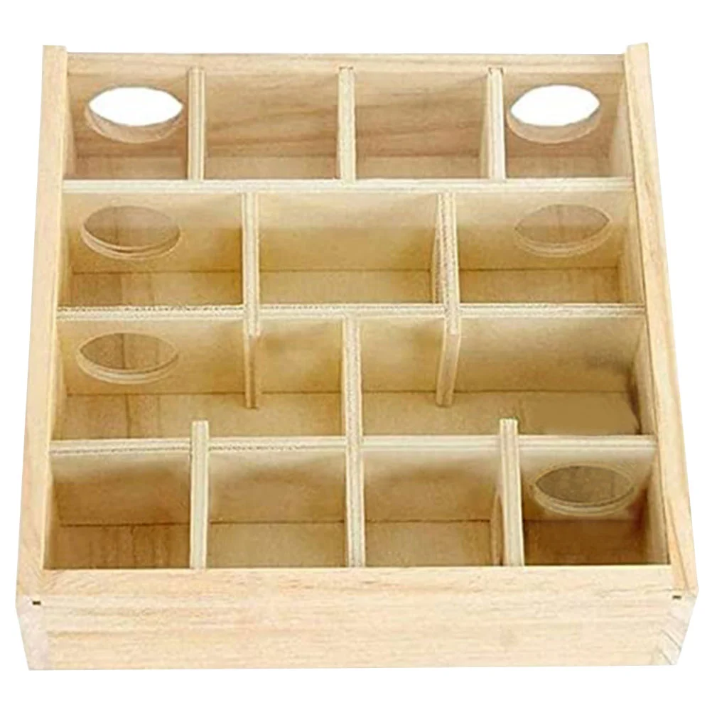 Household Hamster Maze Multi-grid Chinchilla Maze Wooden Mouse Maze Chinchilla Accessory
Household Hamster Maze Multi-grid Chinchilla Maze Wooden Mouse Maze Chinchilla Accessory