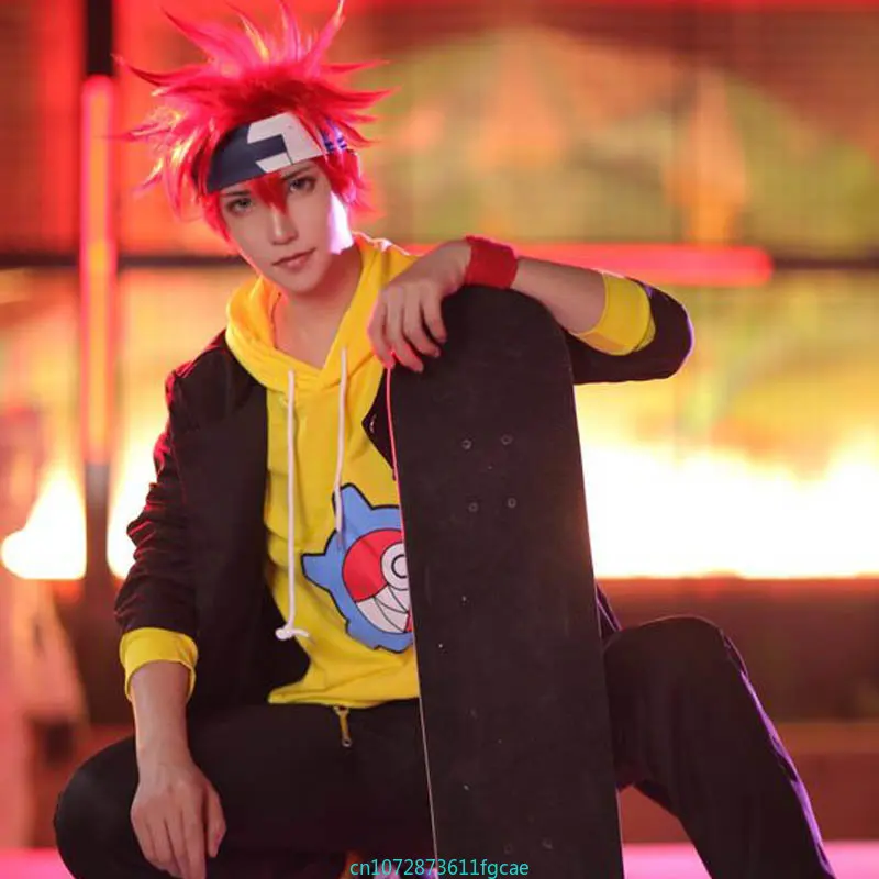SK8 the Infinity Cosplay Costume SK Eight Reki Kyan Jacket Sweatshirt Pants Outfits SK Eight Skateboard Uniform Suit Pary Gifts
SK8 the Infinity Cosplay Costume SK Eight Reki Kyan Jacket Sweatshirt Pants Outfits SK Eight Skateboard Uniform Suit Pary Gifts