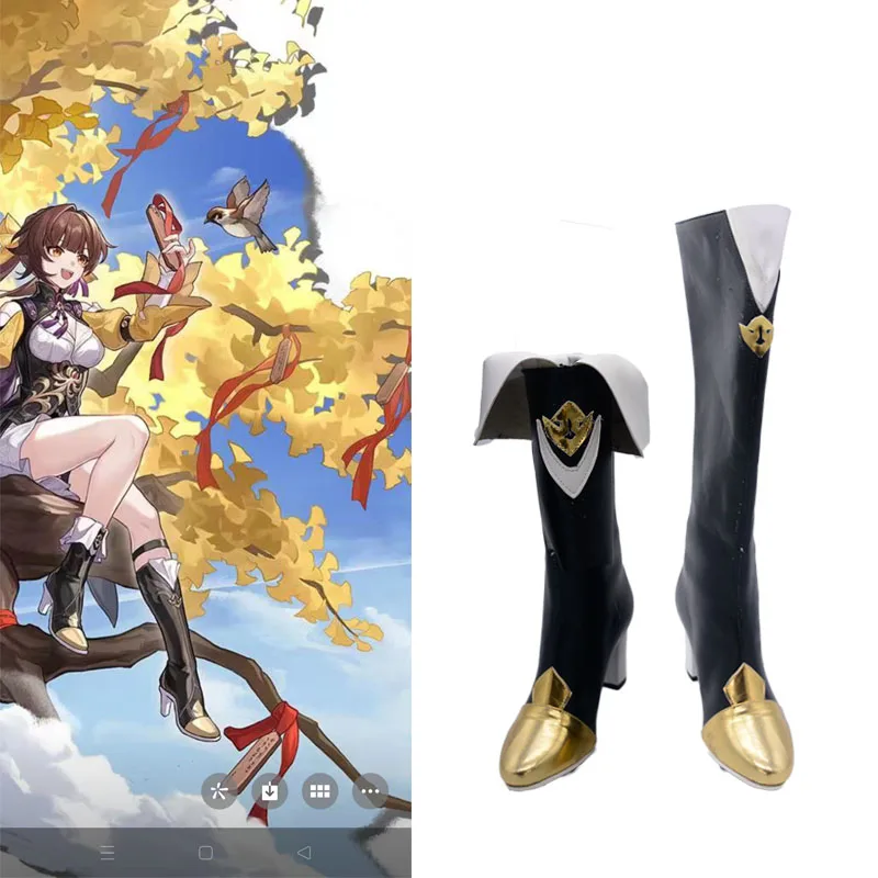 Game Honkai Star Rail Sushang Cosplay Shoes Girls Comic Con Props Leather Boots Anime Accessories High Heels Halloween 35-48
Game Honkai Star Rail Sushang Cosplay Shoes Girls Comic Con Props Leather Boots Anime Accessories High Heels Halloween 35-48