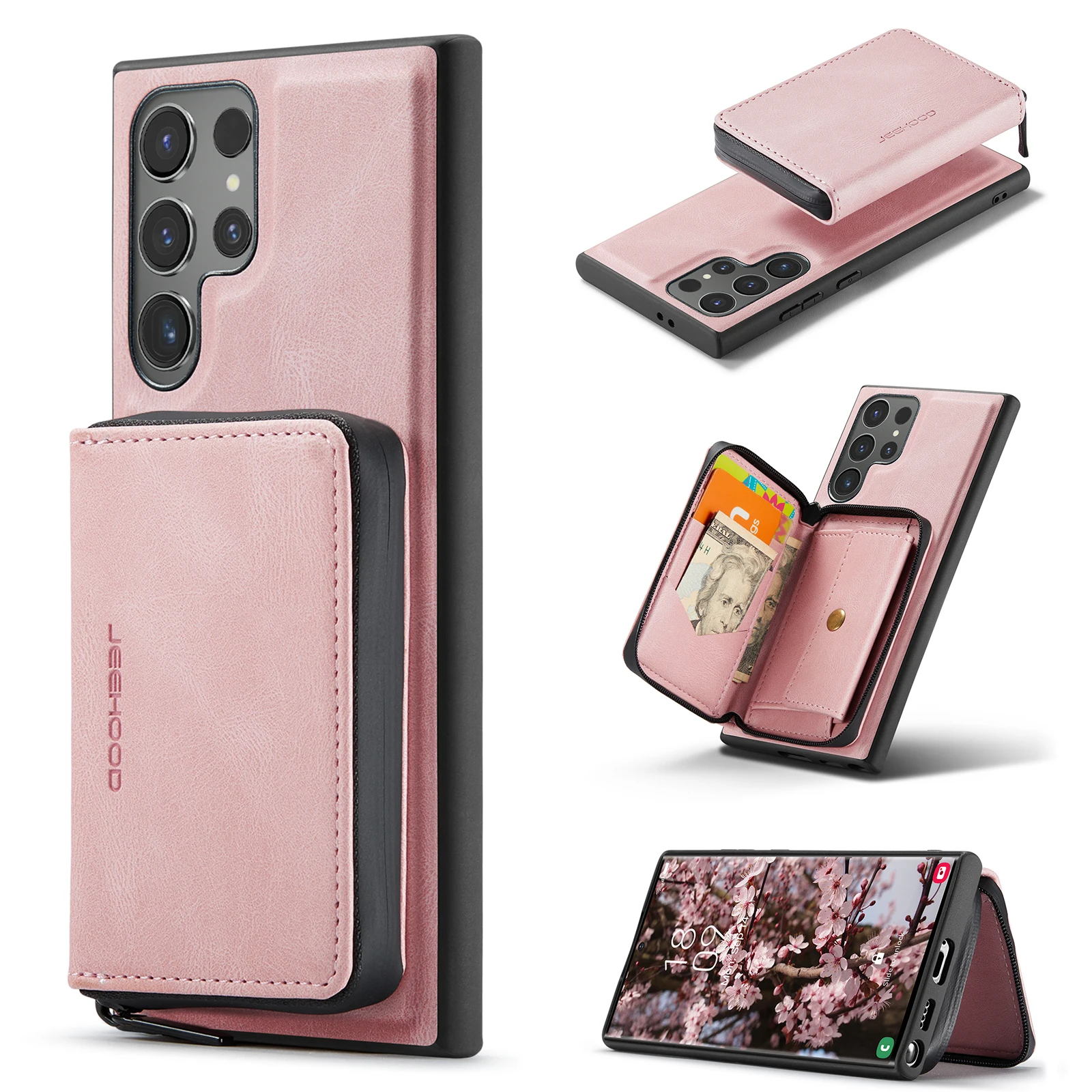 For Samsung Galaxy S24 S23 S22 S21 Ultra Plus S20 FE Case Magnetic Detachable Zipper Wallet Leather Card Slot Holder Back Cover
For Samsung Galaxy S24 S23 S22 S21 Ultra Plus S20 FE Case Magnetic Detachable Zipper Wallet Leather Card Slot Holder Back Cover