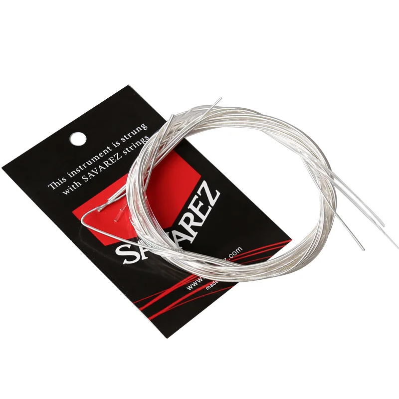 Savarez Classical Guitar Strings 500CJ 510AJ 510CR High Tension Classic Nylon Guitar Strings New Cristal Corum Strings
Savarez Classical Guitar Strings 500CJ 510AJ 510CR High Tension Classic Nylon Guitar Strings New Cristal Corum Strings