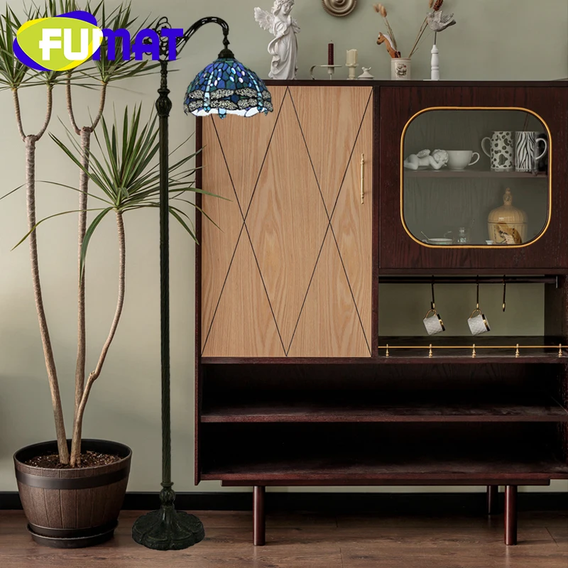 FUMAT Tiffany floor lamp European style art creative decor bedroom study bedside lamp hotel rooms upside down floor lamp
FUMAT Tiffany floor lamp European style art creative decor bedroom study bedside lamp hotel rooms upside down floor lamp