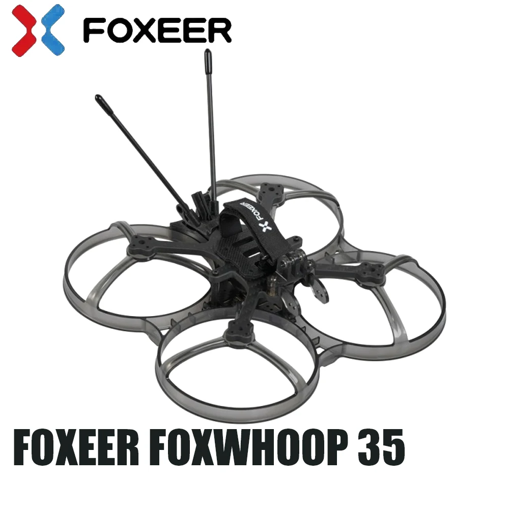 Foxeer Foxwhoop 35 3.5'' 3.5 inch 142mm T700 Carbon Fiber Cinewhoop Frame Analog Cam/ O3 / Vista/ HDZero For FPV Freestyle Drone 
Foxeer Foxwhoop 35 3.5'' 3.5 inch 142mm T700 Carbon Fiber Cinewhoop Frame Analog Cam/ O3 / Vista/ HDZero For FPV Freestyle Drone
