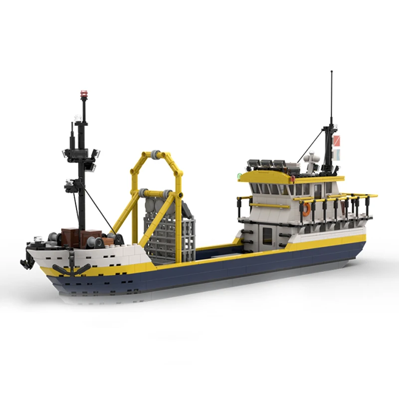 960PCS Hot Selling Moc City Port Modular Shellfish Dredge Boat Model DIY creative ideas Children Toy BirthdaGift Building Blocks
960PCS Hot Selling Moc City Port Modular Shellfish Dredge Boat Model DIY creative ideas Children Toy BirthdaGift Building Blocks