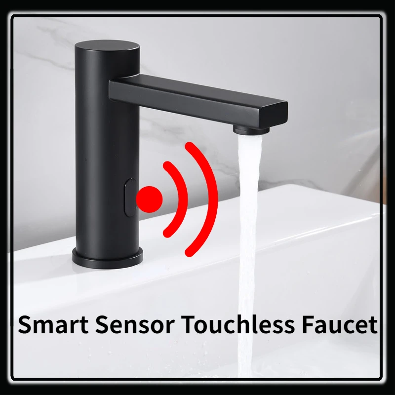 Black Kitchen Touchless Faucet Smart Sensor Sink Mixer Stainless Steel Faucets Smart Bathroom Basin Mixers Infrared Hi-tech Tap
Black Kitchen Touchless Faucet Smart Sensor Sink Mixer Stainless Steel Faucets Smart Bathroom Basin Mixers Infrared Hi-tech Tap
