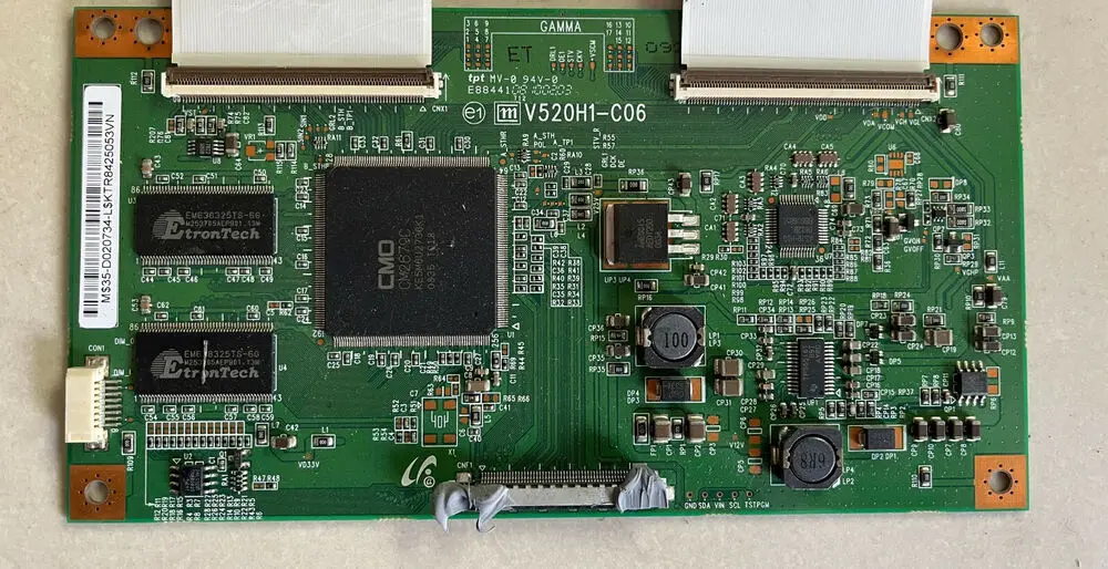 Для Samsung T-Con Board V520H1-C06 35-D020539 LCD контроллер для 52 "TV LNT5265FX/XA
Для Samsung T-Con Board V520H1-C06 35-D020539 LCD контроллер для 52 "TV LNT5265FX/XA