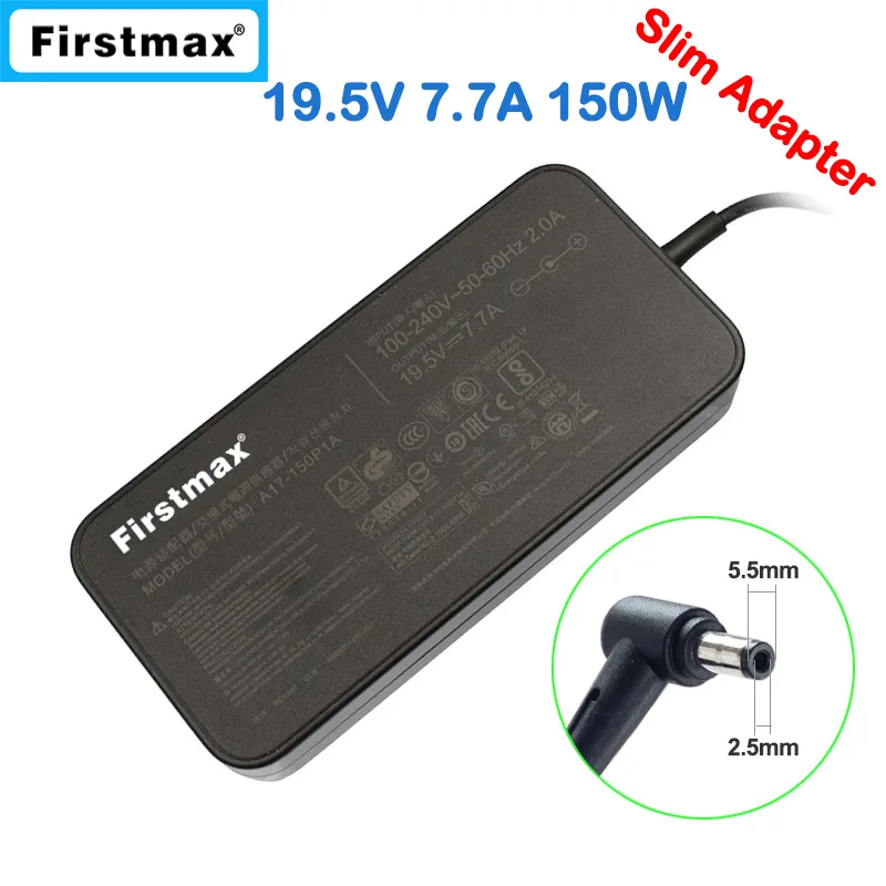 19.5V 7.7A 150W Gaming Laptop Charger Adapter for Asus ROG Strix GL503GE GL703GE FX504GM FX554GM FX564GM GL503V GL503VD GL703VD
19.5V 7.7A 150W Gaming Laptop Charger Adapter for Asus ROG Strix GL503GE GL703GE FX504GM FX554GM FX564GM GL503V GL503VD GL703VD
