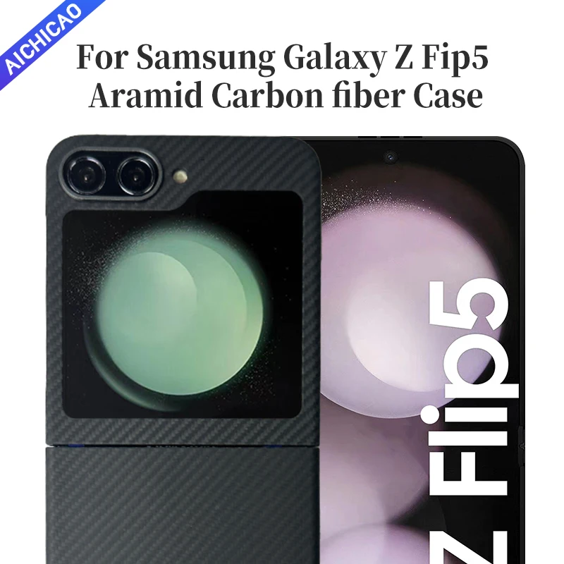 Real Carbon Fiber Case for Samsung Galaxy Z Flip 5 Aramid Fiber, Ultra-thin, Anti-drop Z Flip 5 Cover
Real Carbon Fiber Case for Samsung Galaxy Z Flip 5 Aramid Fiber, Ultra-thin, Anti-drop Z Flip 5 Cover