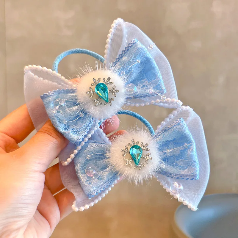 2PCS New Princess Lace Blue Bow Lovely Girls Kids Elastic Hair Bands Children Hair Ties Hair Accessories Baby Headwear
2PCS New Princess Lace Blue Bow Lovely Girls Kids Elastic Hair Bands Children Hair Ties Hair Accessories Baby Headwear
