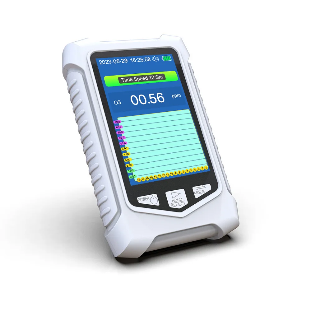 T50 Portable Ozone Analyzer Multifunctional Intelligent O3 Ozone Meter Gas Detector Sensor Air Quality Pollution Monitor
T50 Portable Ozone Analyzer Multifunctional Intelligent O3 Ozone Meter Gas Detector Sensor Air Quality Pollution Monitor