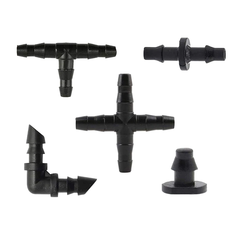 200Pcs Irrigation Fittings Kit Drip Irrigation Barbed Connectors For 1/4Inch Vegetable Garden Lawn Water Hose Connectors
200Pcs Irrigation Fittings Kit Drip Irrigation Barbed Connectors For 1/4Inch Vegetable Garden Lawn Water Hose Connectors