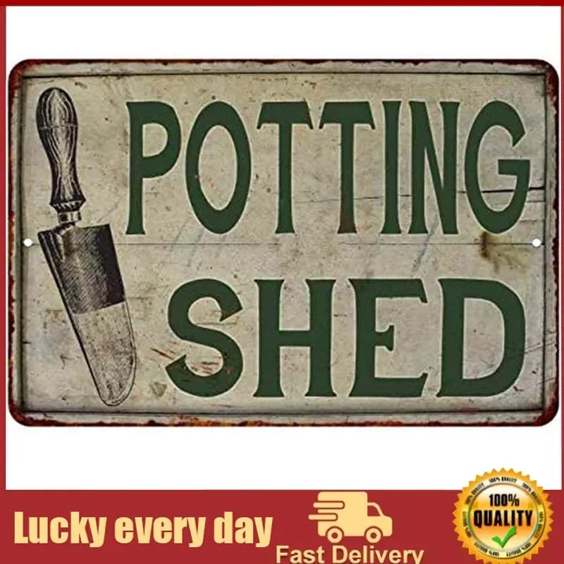 Potting Shed Sign Garden Signs Gardening Vintage Decor She Shed Decorations Rustic Decorative Plaque Tin Moms Flowers Herbs
Potting Shed Sign Garden Signs Gardening Vintage Decor She Shed Decorations Rustic Decorative Plaque Tin Moms Flowers Herbs