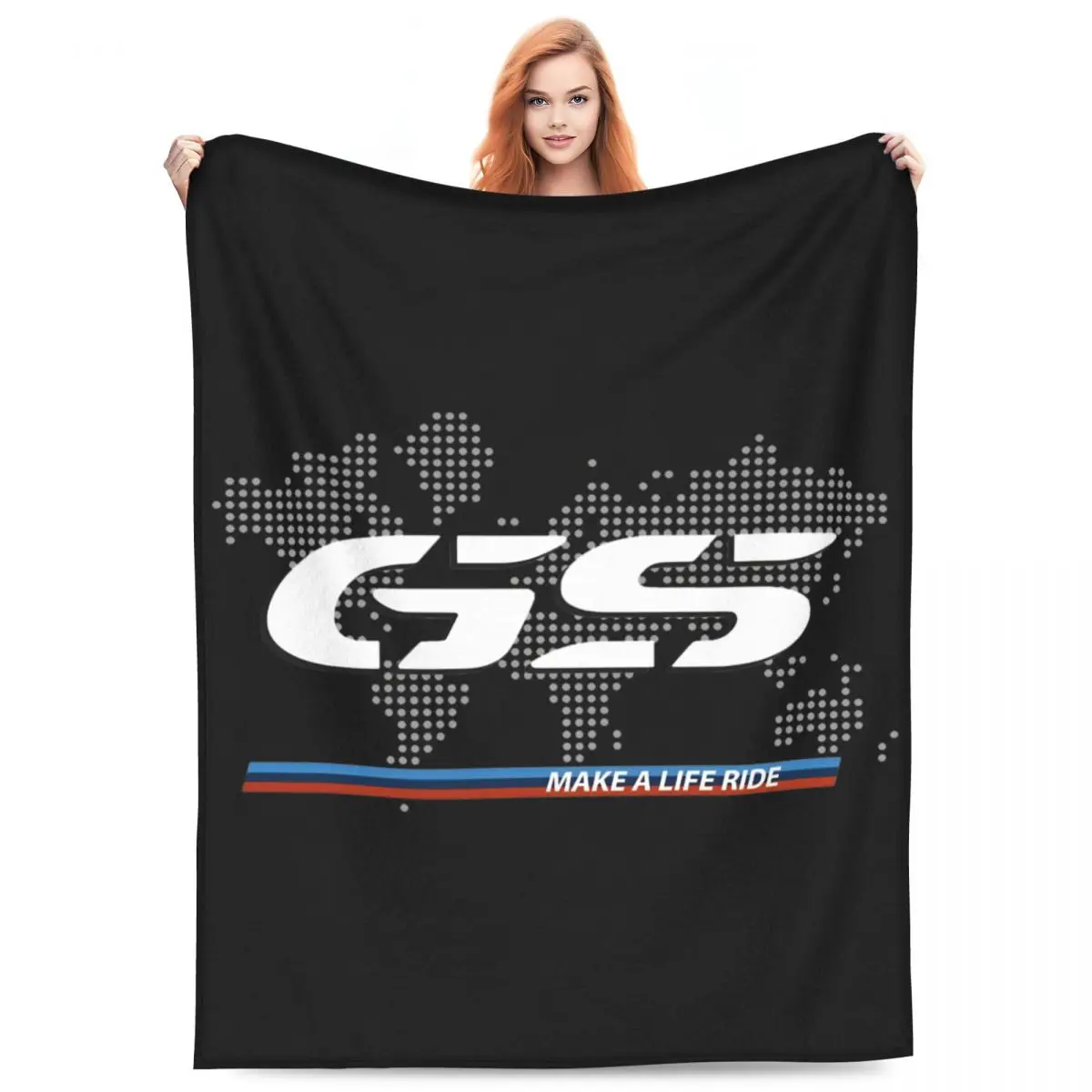 GS World Map Motorcycle Blanket Fleece Print Multifunction Warm Throw Blanket for Sofa Couch Plush Thin Quilt
GS World Map Motorcycle Blanket Fleece Print Multifunction Warm Throw Blanket for Sofa Couch Plush Thin Quilt