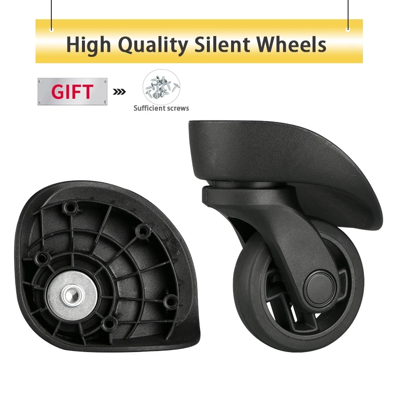 Luggage Bag Replacement Universal Wheels Suitcase Wear-Resistant Mute Wheels Maintenance Password Trolley Suitcase Bag Wheels
Luggage Bag Replacement Universal Wheels Suitcase Wear-Resistant Mute Wheels Maintenance Password Trolley Suitcase Bag Wheels