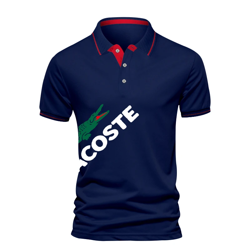 Hot Sale Summer New Men's Polo Collar Anti Pilling Polos Print Short Sleeve Casual Business Fashion Slim Fit Brand Tee Shirt
Hot Sale Summer New Men's Polo Collar Anti Pilling Polos Print Short Sleeve Casual Business Fashion Slim Fit Brand Tee Shirt