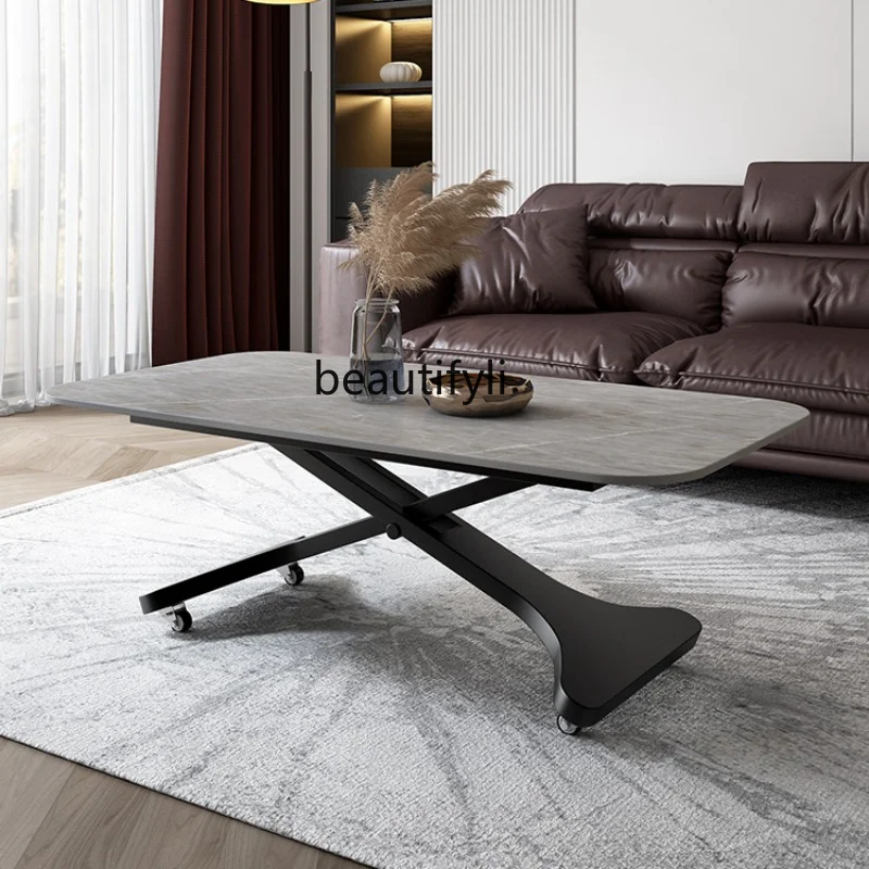 Modern Simple Multi-Functional Lifting Coffee Table Dual-Use Mobile Small Apartment Tea Table furniture living room
Modern Simple Multi-Functional Lifting Coffee Table Dual-Use Mobile Small Apartment Tea Table furniture living room