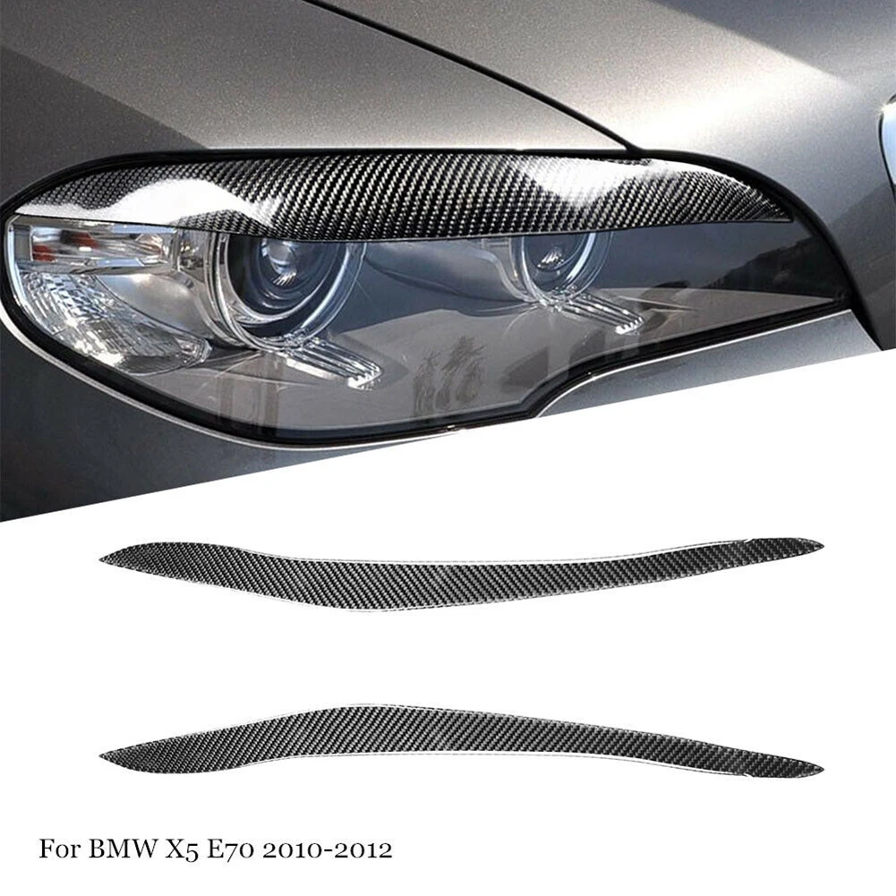 2 шт. для BMW 5 серии E70 2010-2012 2 шт. углеродное волокно накладка на ВЕКО для фар Накладка для бровей сменная Автомобильная деталь
2 шт. для BMW 5 серии E70 2010-2012 2 шт. углеродное волокно накладка на ВЕКО для фар Накладка для бровей сменная Автомобильная деталь