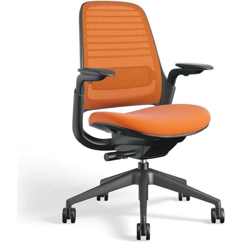 Steelcase Series 1 Office Chair - Ergonomic Work Chair with Wheels for Hard Flooring - Helps Support Productivity - Weight-Activ
Steelcase Series 1 Office Chair - Ergonomic Work Chair with Wheels for Hard Flooring - Helps Support Productivity - Weight-Activ