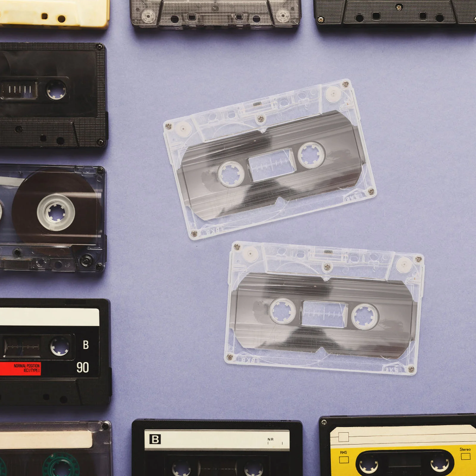 6 Pcs Tape Decoration Cassette Blank Cassettes Inner Core Material Plastic Handcraft Empty
6 Pcs Tape Decoration Cassette Blank Cassettes Inner Core Material Plastic Handcraft Empty
