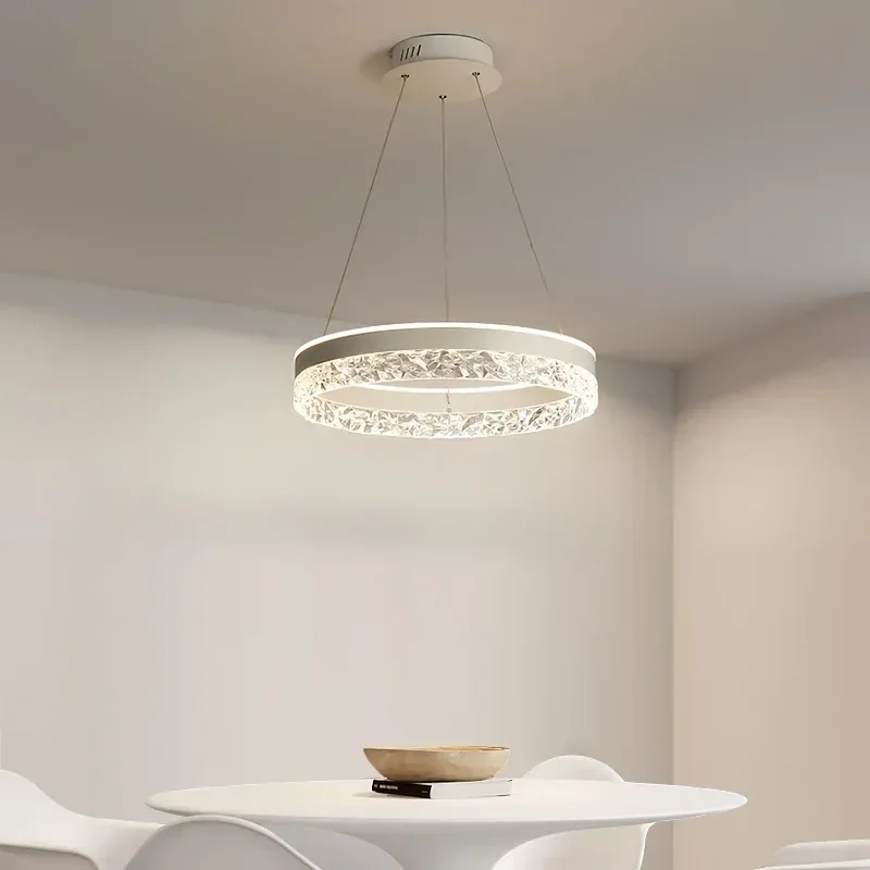 Modern Led Chandelier Home Lighting Crystal Rings Ceiling Mounted Chandelier Lighting Hanging Lamp White Gold Frame
Modern Led Chandelier Home Lighting Crystal Rings Ceiling Mounted Chandelier Lighting Hanging Lamp White Gold Frame