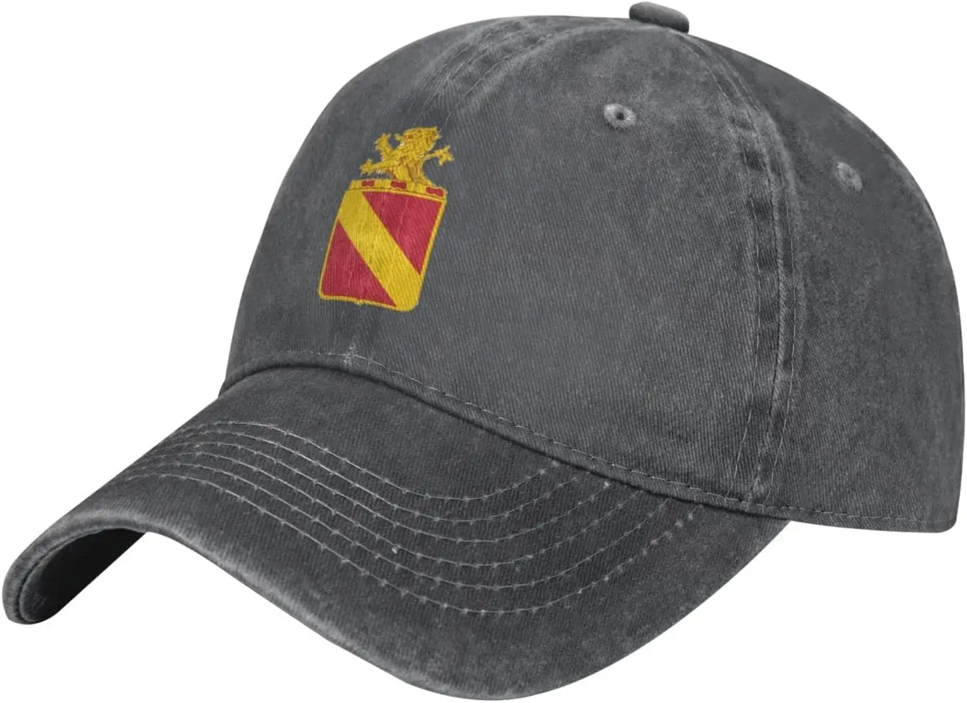 

35th Field Artillery Regiment Cowboy Hats for Men Women, Adjustable Cotton Denim Baseball Cap Sports Hat