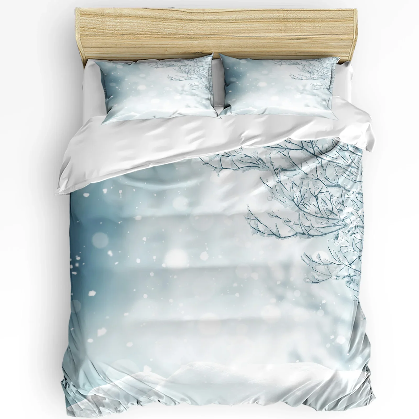 3pcs Bedding Set Winter Snowy Day Branches Home Textile Duvet Cover Pillow Case Boy Kid Teen Girl Bedding Covers Set
3pcs Bedding Set Winter Snowy Day Branches Home Textile Duvet Cover Pillow Case Boy Kid Teen Girl Bedding Covers Set